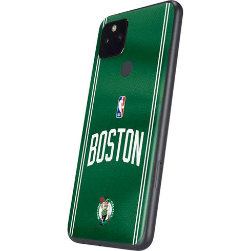 NBA Boston Celtics Jersey Google Pixel 4a 5G Skin
